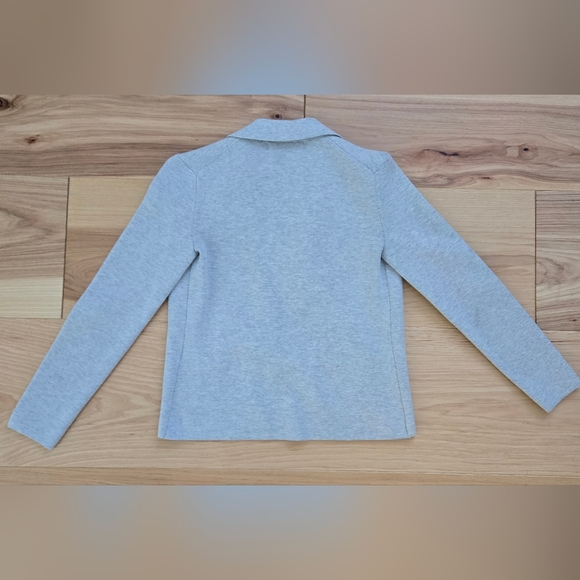 XXSP Banana Republic Gray Sweater Blazer with Pockets - Picture 2 of 4